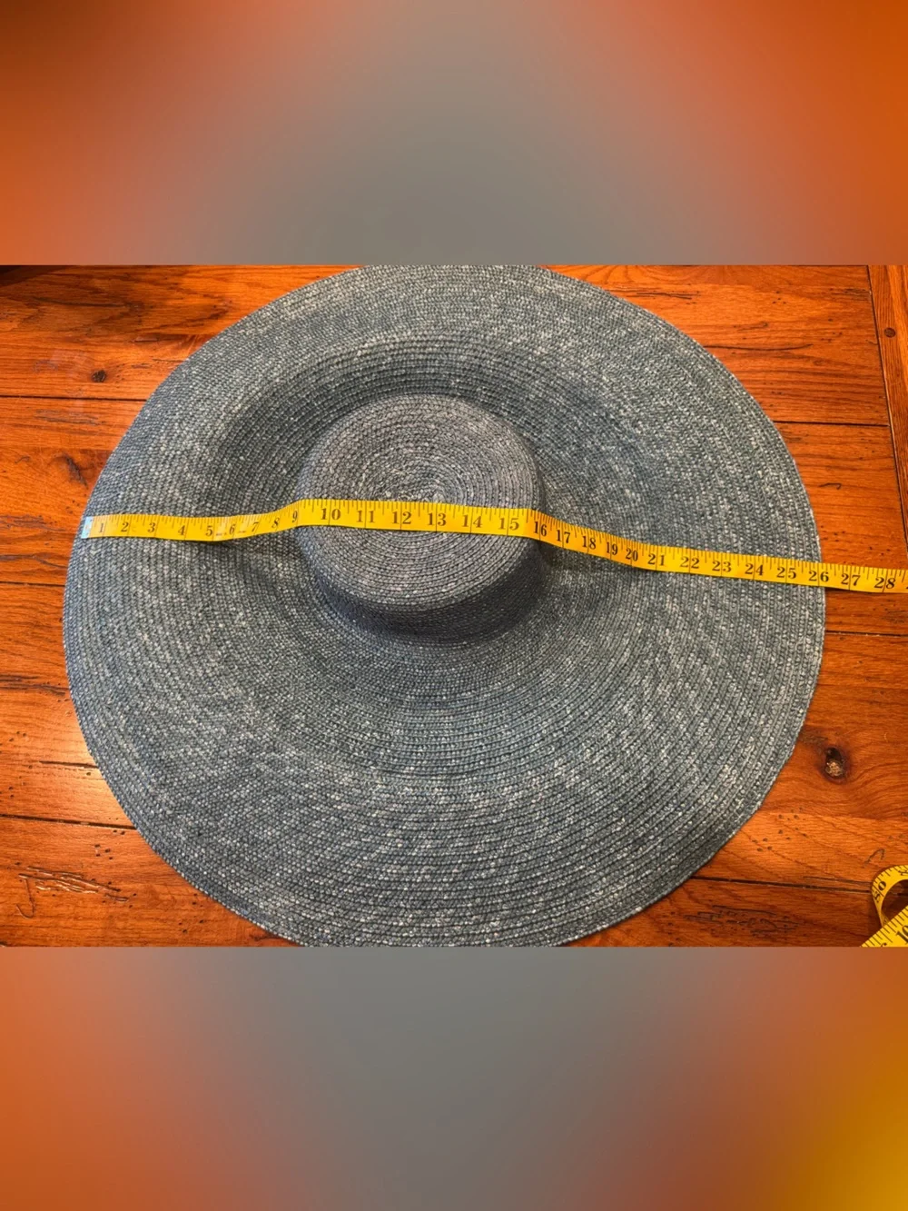 NWT San Diego Hat Company Teal Wide-Brim Sun Hat with UPF +50